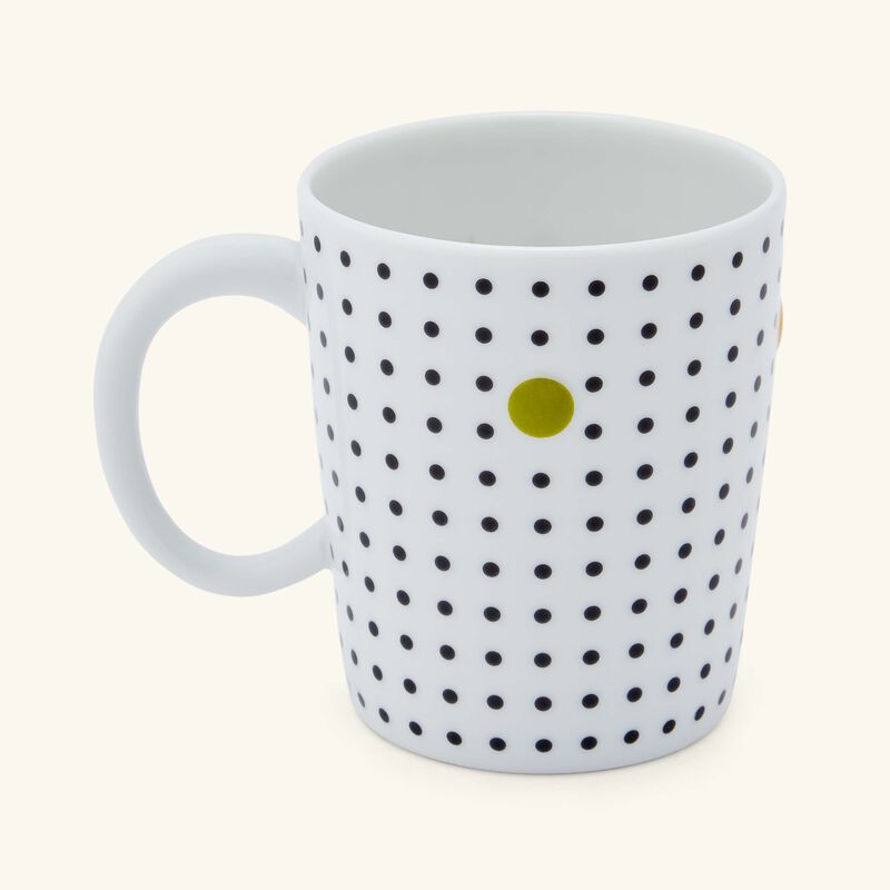 Knossos Paros Mug Anthracite Black bernardaud knossos paros mug anthracite black