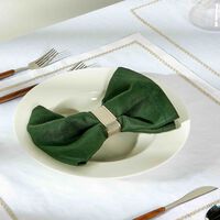 Feliz Napkin Dark Green catherine denoual feliz napkin dark green