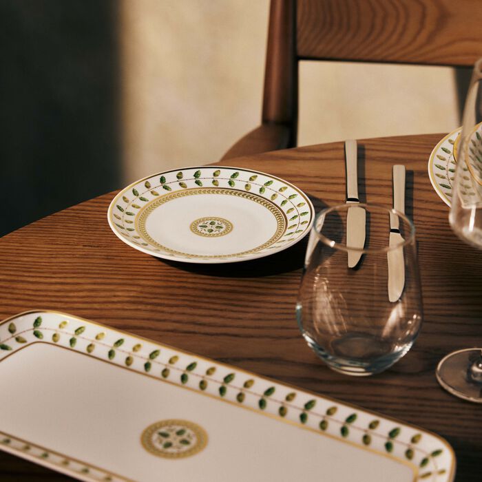 برناردو طبق الخبز والزبدة كونستانس دائري أخضر 13 سم