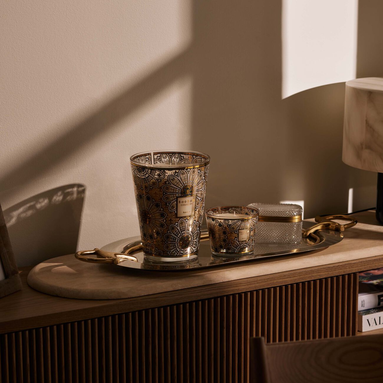 baobab collection rosace candle max 10