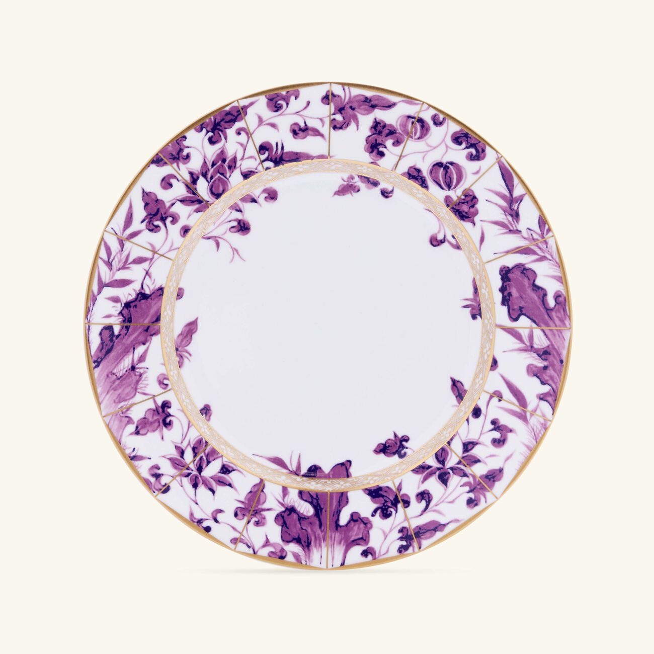 Prunus Dinner Plate Round Purple 26cm bernardaud prunus dinner plate round purple 26cm