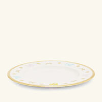villari butterfly dessert plate white 21cm