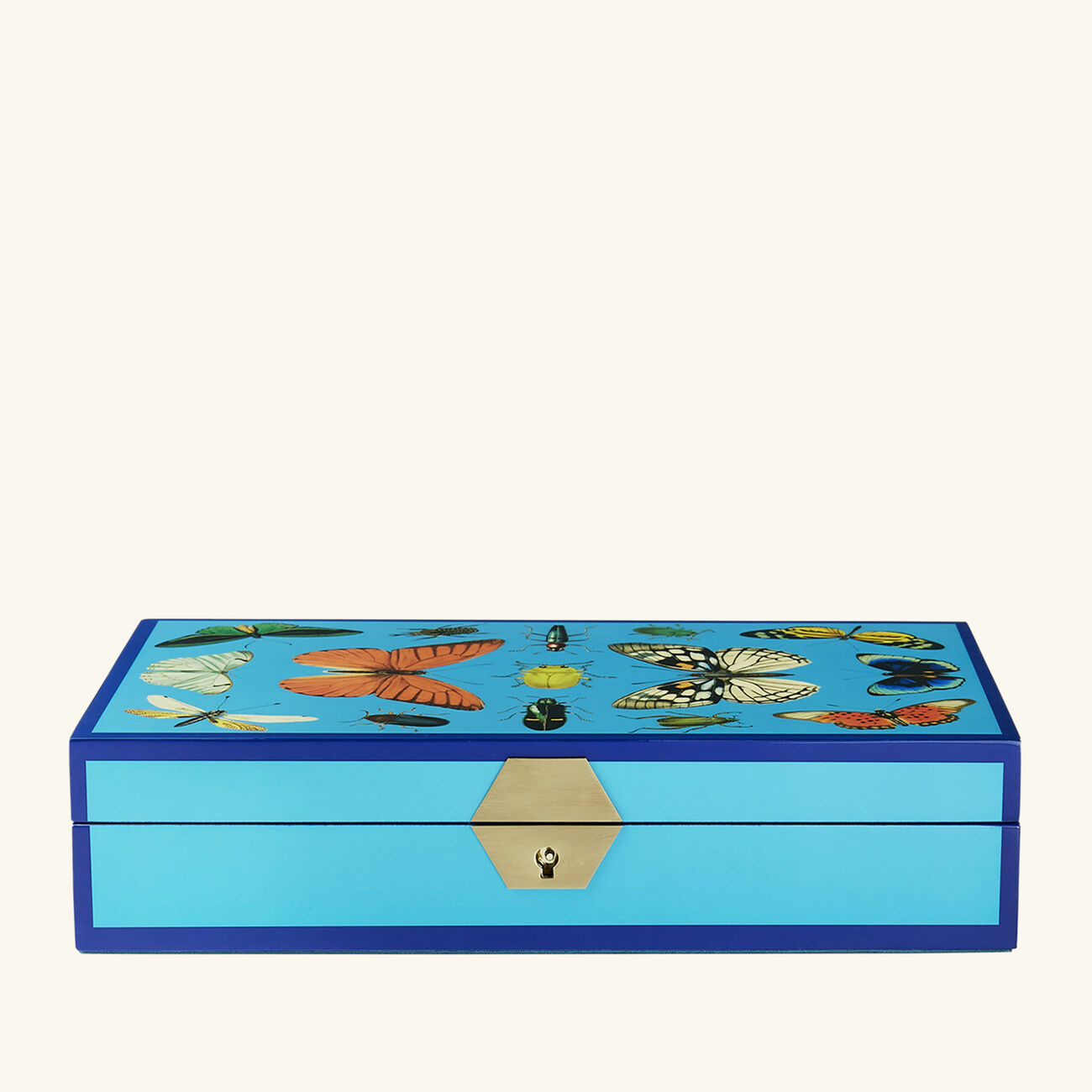 Botanist Jewelry Box Blue jonathan adler botanist jewelry box blue