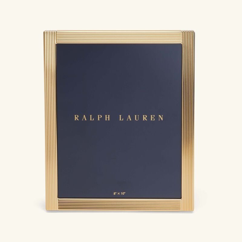 ralph lauren home luke picture frame gold 24x29cm