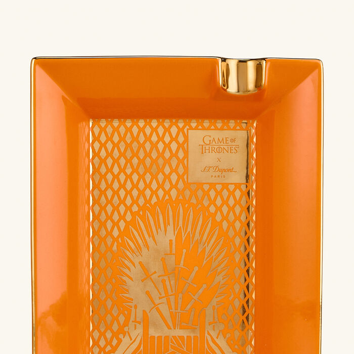 Game Of Thrones Ashtray Regtangle Orange st dupont game of thrones ashtray regtangle orange