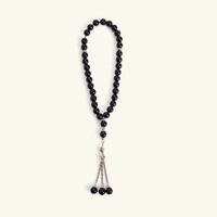 Misbaha Black Onyx light of sakina misbaha black onyx
