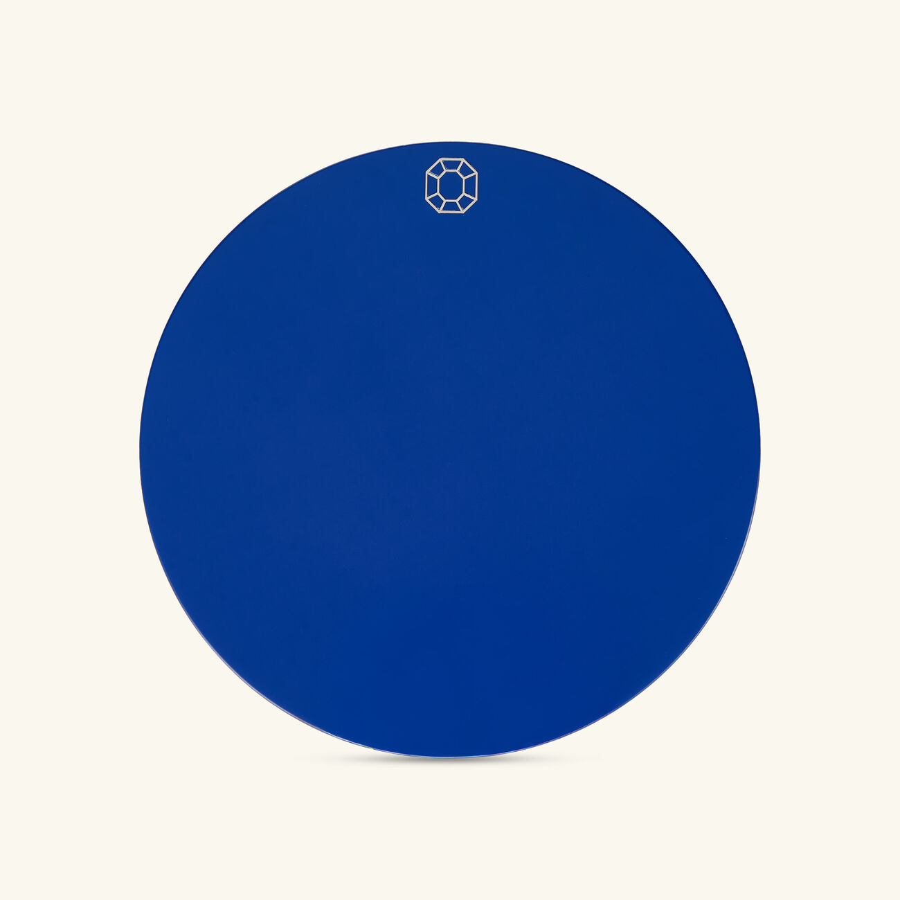 baccarat octogone coasters blue set of 4
