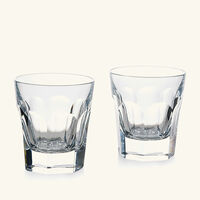 baccarat harcourt 1841 drinking glass clear set of 2