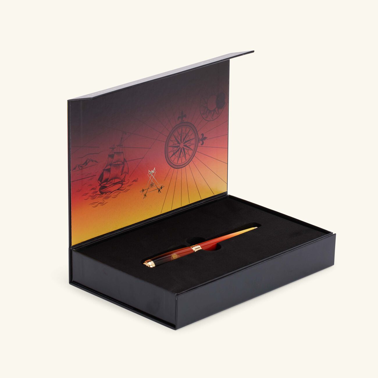 اس تي دوبون قلم حبر سائل  رولربول  لاين دي مونتي كريستو بني