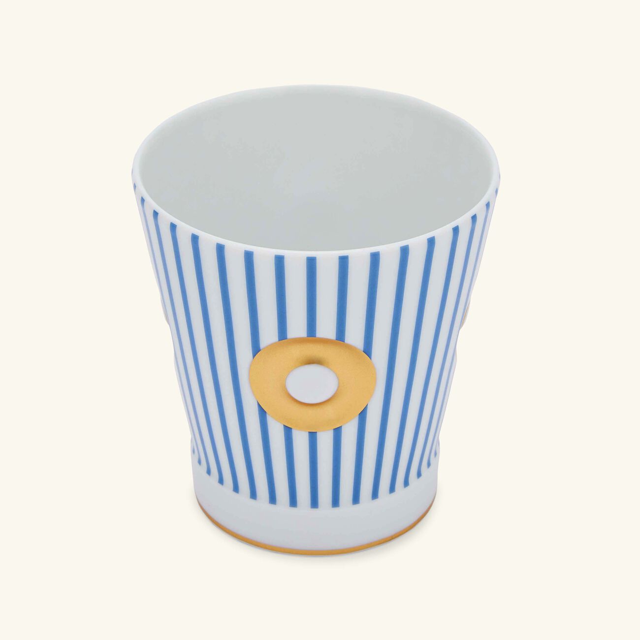 bernardaud delphos eolie drinking glass blue
