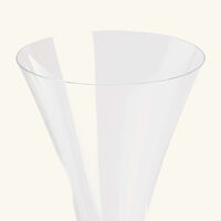 Medusa Lumiere Champagne Glass Clear versace medusa lumiere champagne glass clear
