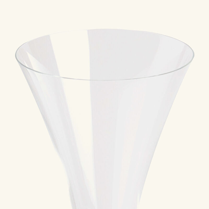 Medusa Lumiere Champagne Glass Clear versace medusa lumiere champagne glass clear