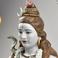 Lord Shiva Sculpture - Limited Edition of 720 Pieces lladro lord shiva sculpture limited edition of 720 pieces