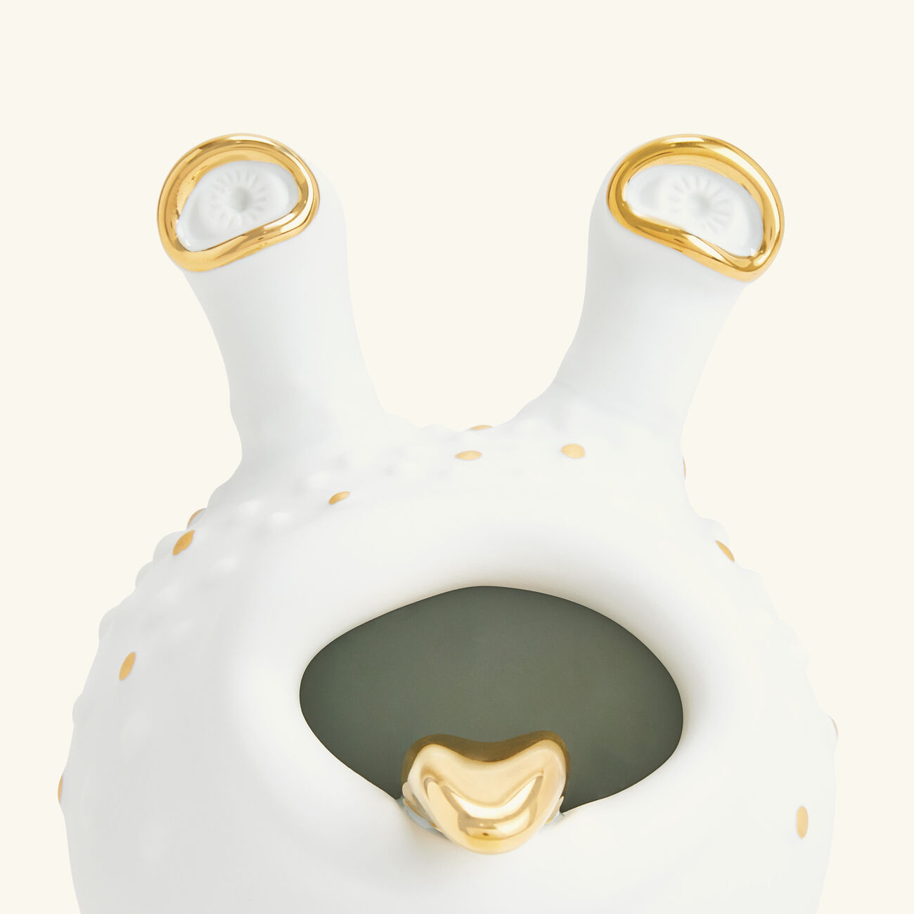 Haas Ashtray Medium White l objet haas ashtray medium white