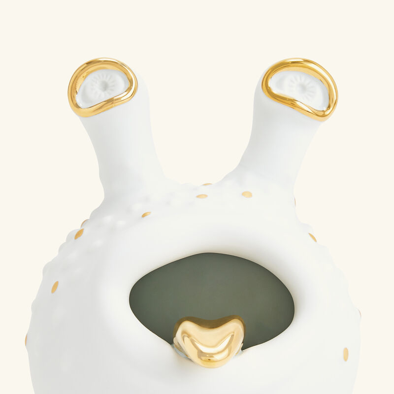 Haas Ashtray Medium White l objet haas ashtray medium white