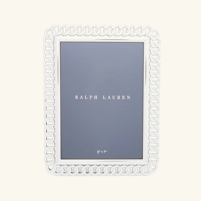 ralph lauren home blake picture frame silver plated 12x17cm