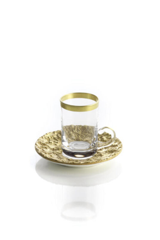 Arabic Tea Cup And Saucer, Small, large