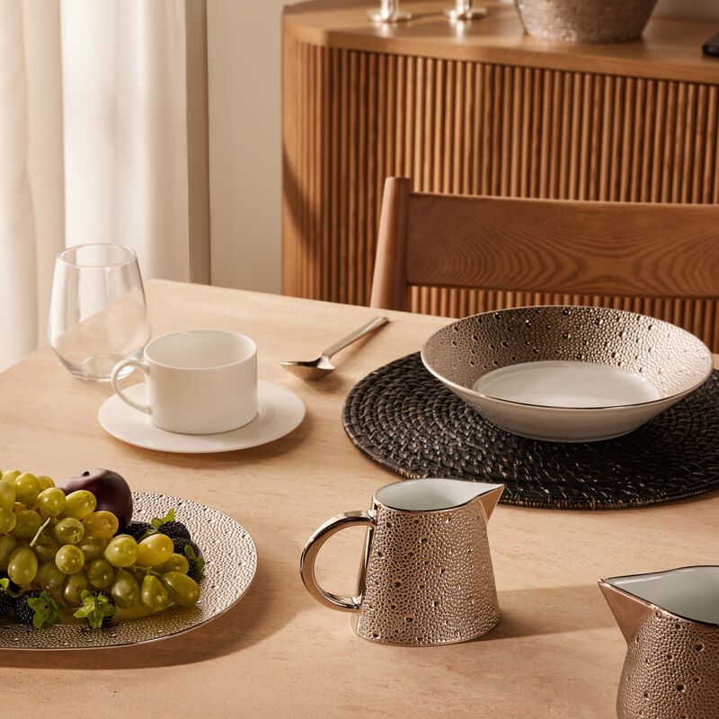 إبريق الحليب إكيوم باللون الفضي برناردو إبريق الحليب إكيوم باللون الفضي