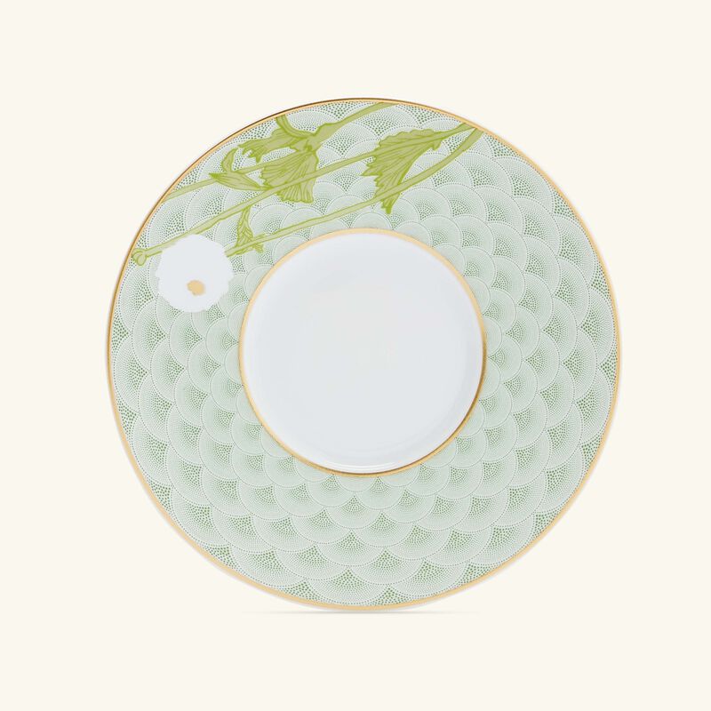 bernardaud praiana coffee cup   saucer green