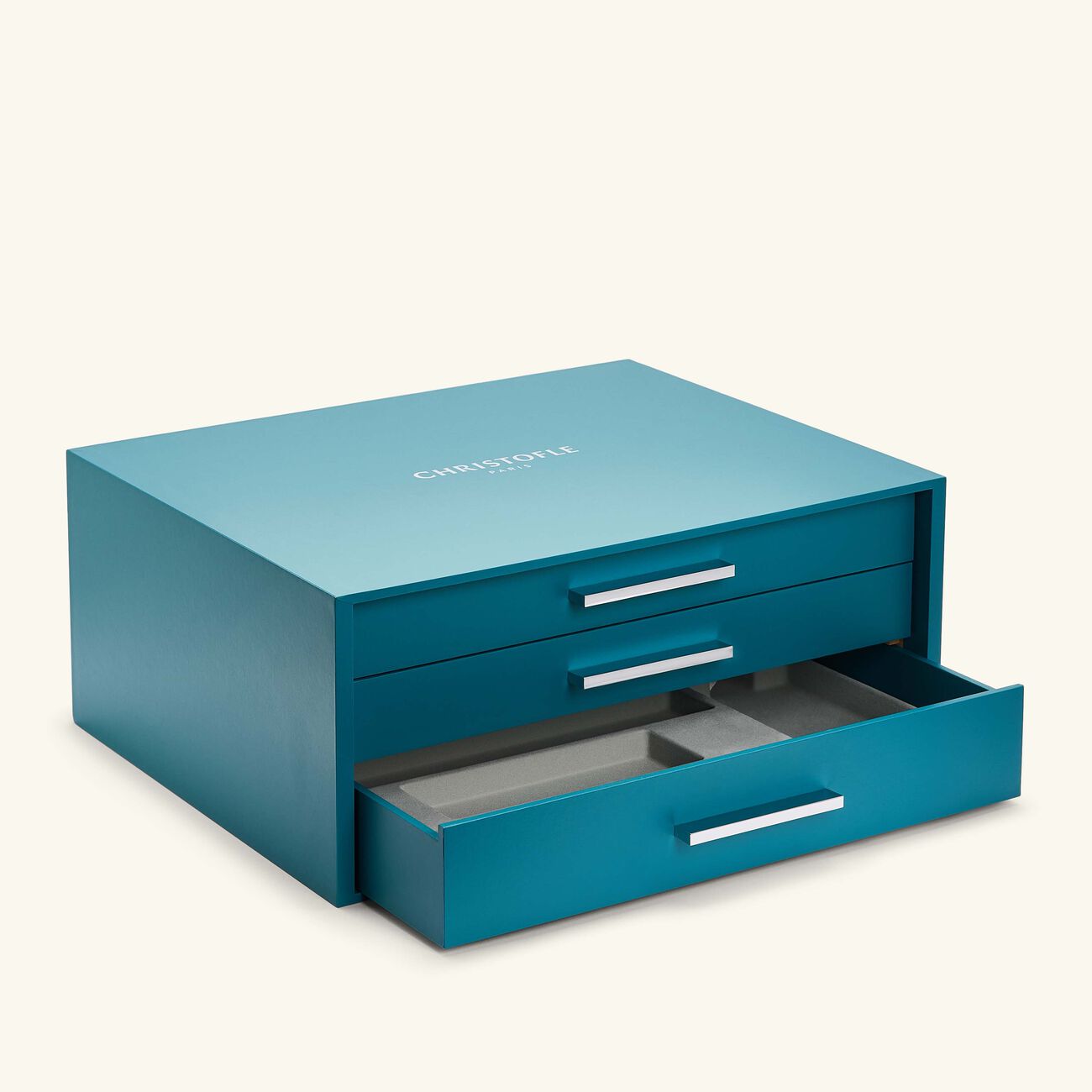 صندوق أمباسادور باللون الفضي كريستوفل صندوق أمباسادور باللون الفضي