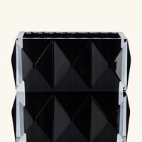 Louxor Vase Rectangular Black baccarat louxor vase rectangular black