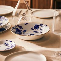 Prince Bleu Serving Bowl Blue 24cm bernardaud prince bleu serving bowl blue 24cm