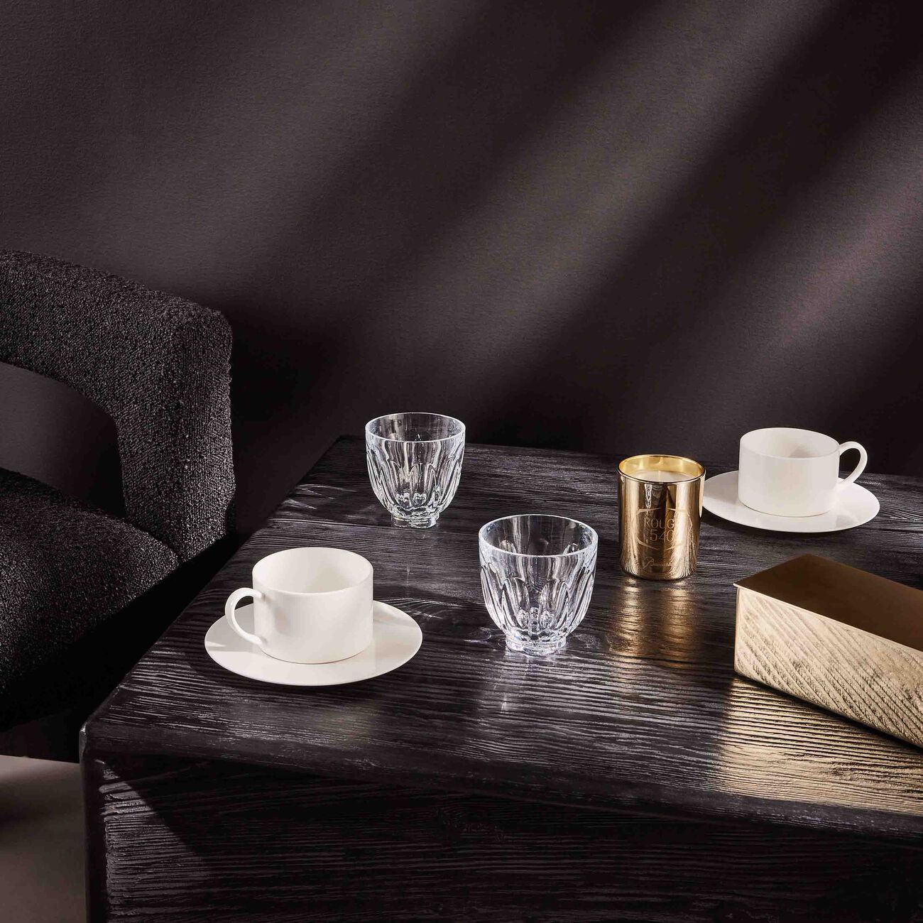 باكارا طقم هاركورت فاوناكريستوبوليس مؤلف من كأسين للمشروبات شفاف