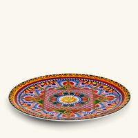 دولتشي أند غابانا كازا طقم كاريتو المؤلف من طبقين كبيرين بتصميم دائري 31 سم