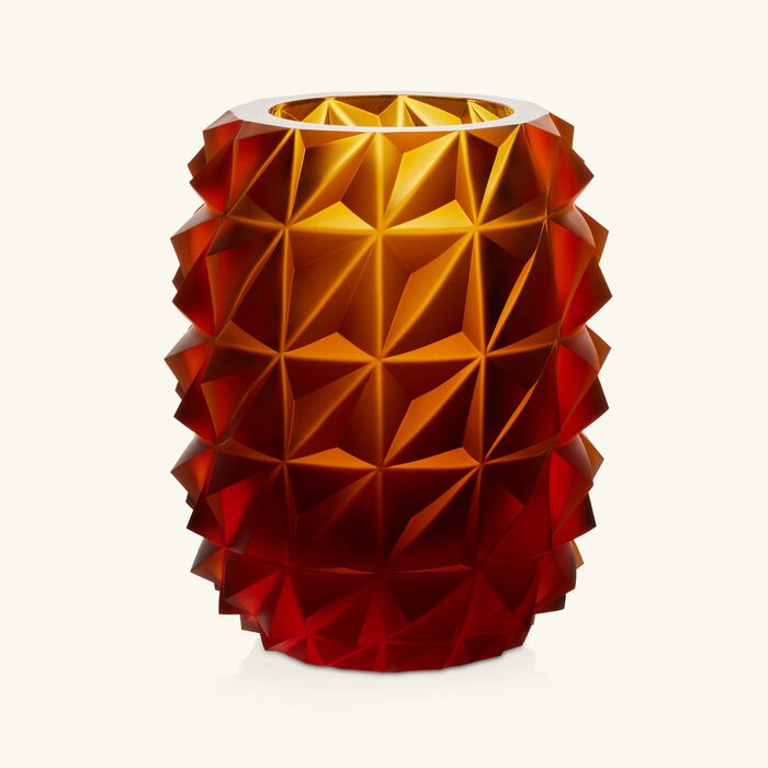 ruckl heroine vera vase round medium amber