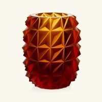 Heroine Vera Vase Round Medium Amber ruckl heroine vera vase round medium amber