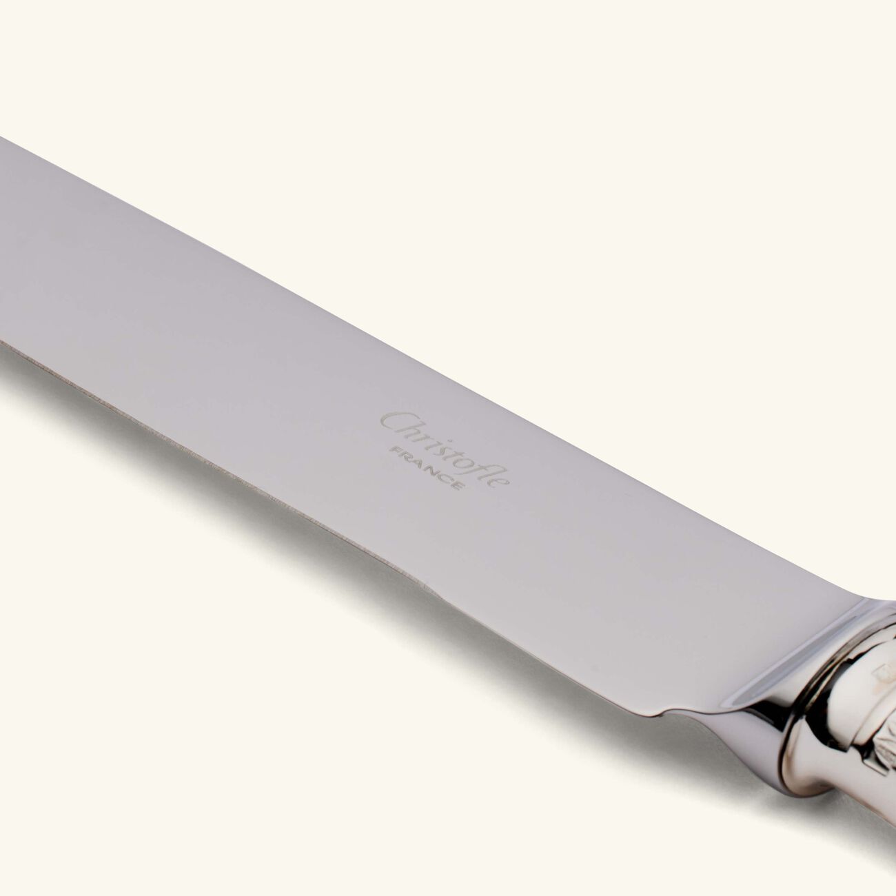 Malmaison Carving Knife Silver Plated christofle malmaison carving knife silver plated