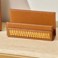Bailey Letter Rack Brown ralph lauren home bailey letter rack brown