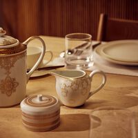 bernardaud reves milk pitcher gold