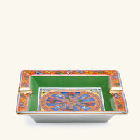 دولتشي أند غابانا كازا منفضة مربعة صغيرة مزينة بنقوش