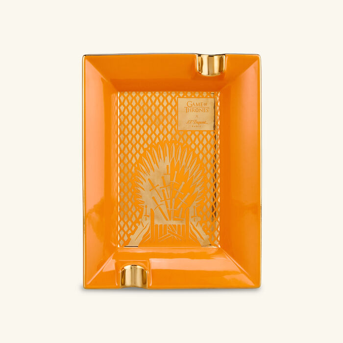 Game Of Thrones Ashtray Regtangle Orange st dupont game of thrones ashtray regtangle orange