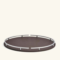 Circus Tray Oval Large Brown giobagnara circus tray oval large brown