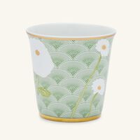 bernardaud praiana tumbler with candle