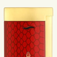 Slim 7 Snake Lighter Red st dupont slim 7 snake lighter red