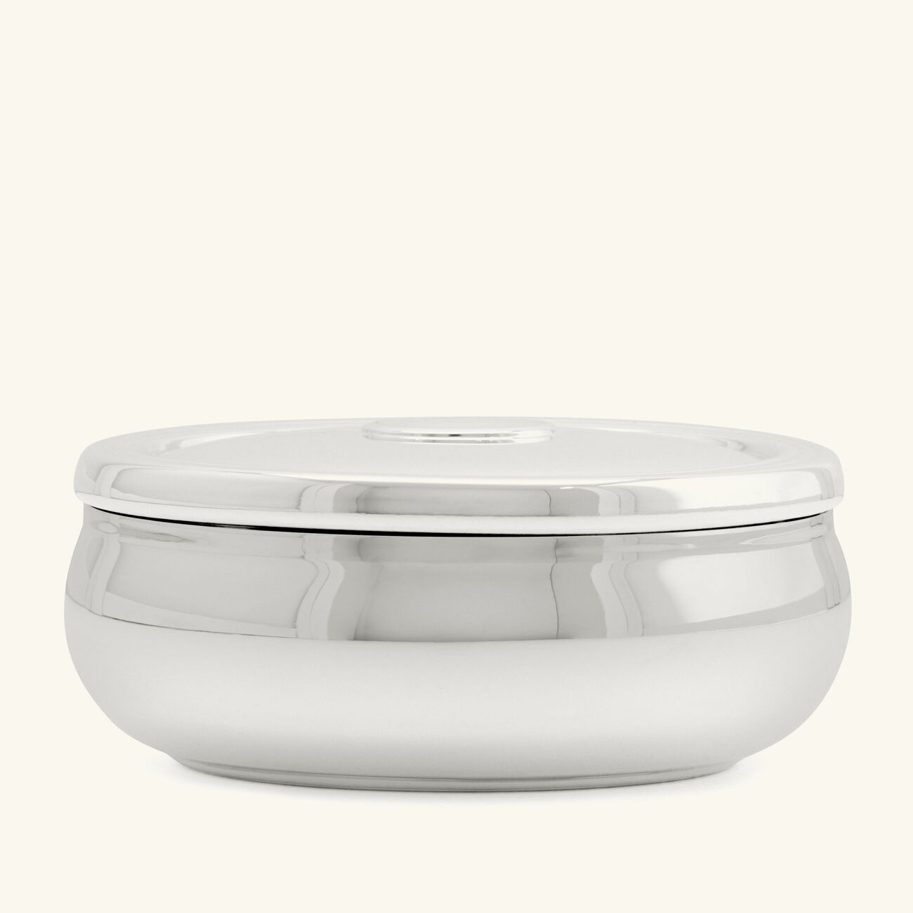 كريستوفل وعاء سكاكر ميداليون باللون الفضي