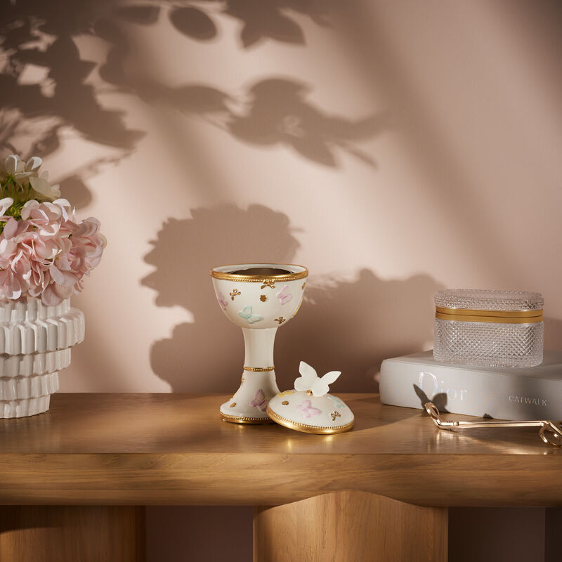 Butterfly Incense Burner White villari butterfly incense burner white