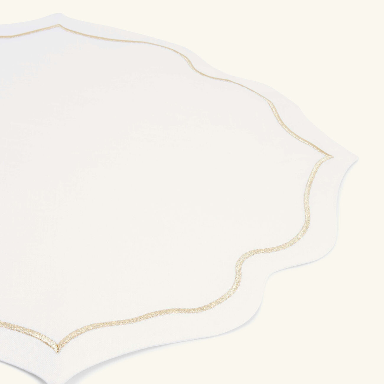 Arabesque Placemat Gold Set Of 6 catherine denoual arabesque placemat gold set of 6