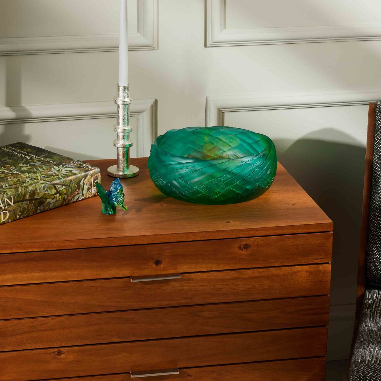 daum tressage centerpiece green