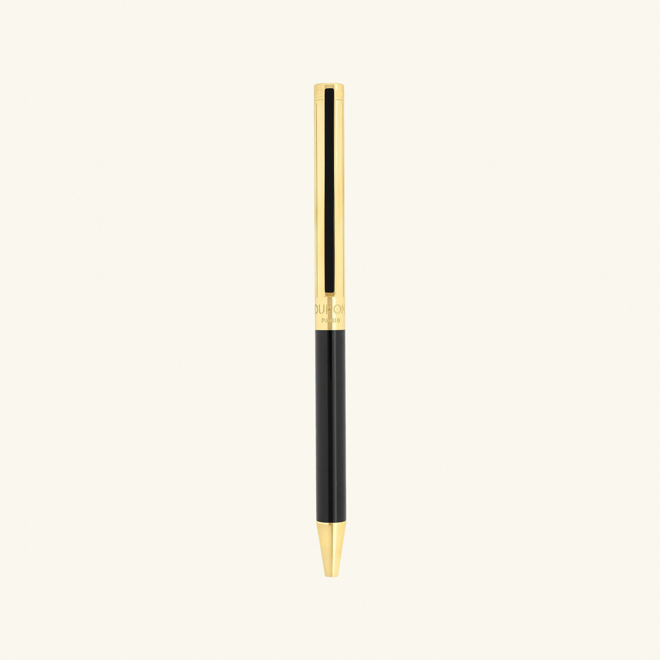 st dupont classique ballpoint pen black