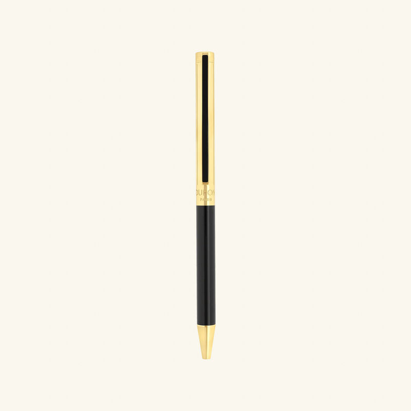 st dupont classique ballpoint pen black