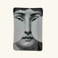 fornasetti tema e variazioni no 150 ashtray rectangular small grey