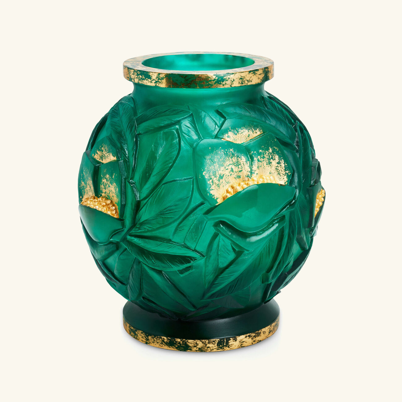 Empreinte Vase Medium Green daum empreinte vase medium green