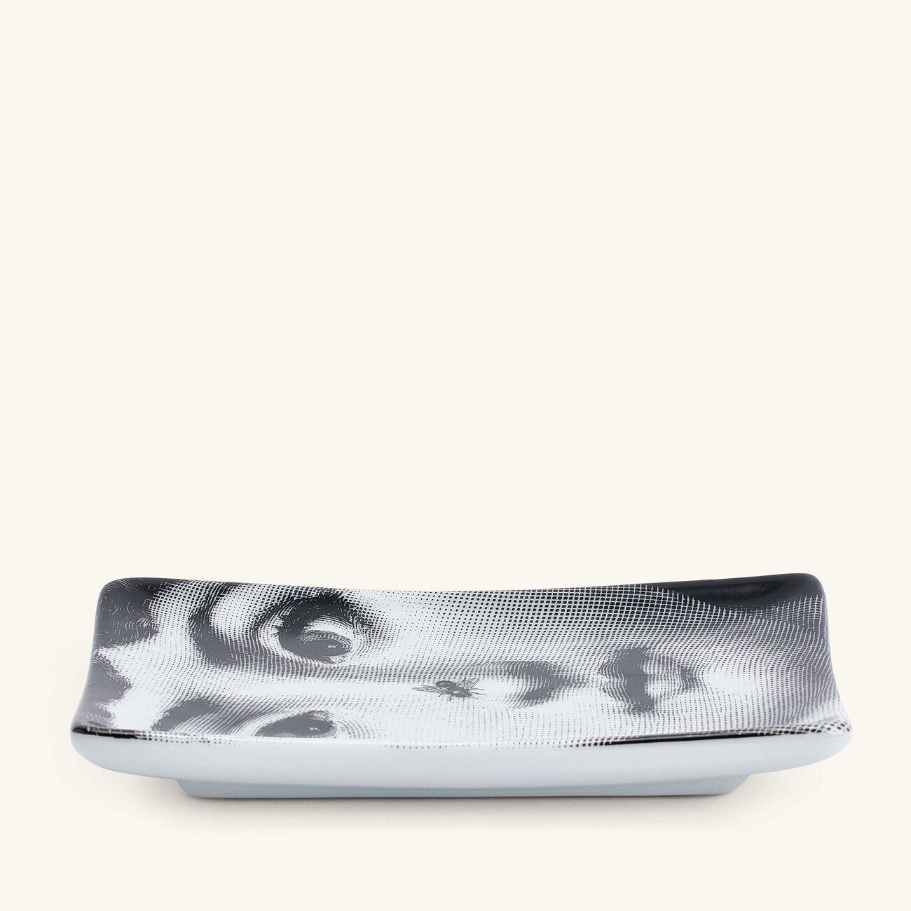 fornasetti tema e variazioni no 363 ashtray rectangular grey