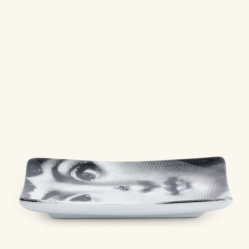 fornasetti tema e variazioni no 363 ashtray rectangular grey