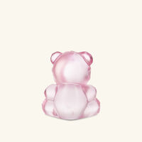 Teddy Air Sculpture Small Pink lalique teddy air sculpture small pink
