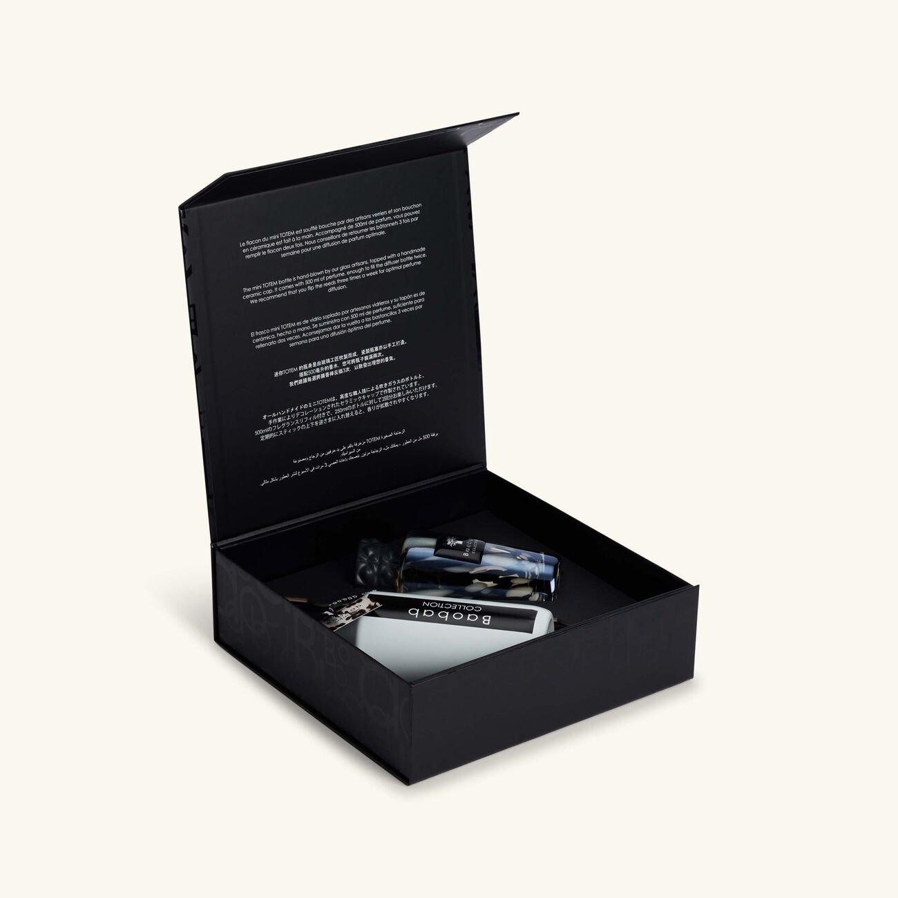 باوباب موزع العطر بيرلز توتم أسود